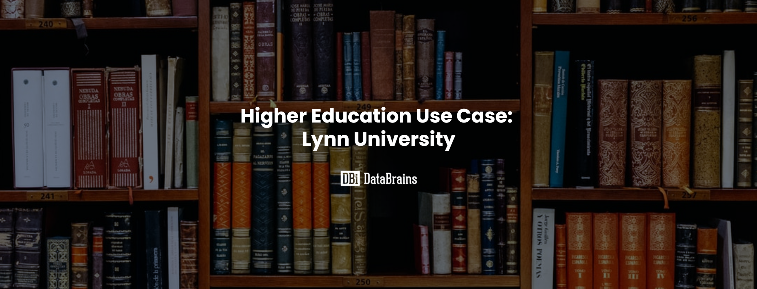 Higher Education Use case: Lynn University